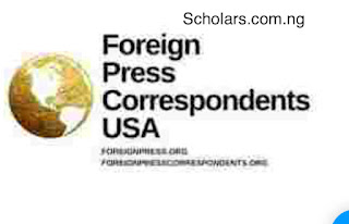Awards for Foreign Graduate Journalism Students by Foreign Press Correspondents in 2022 (USA)
