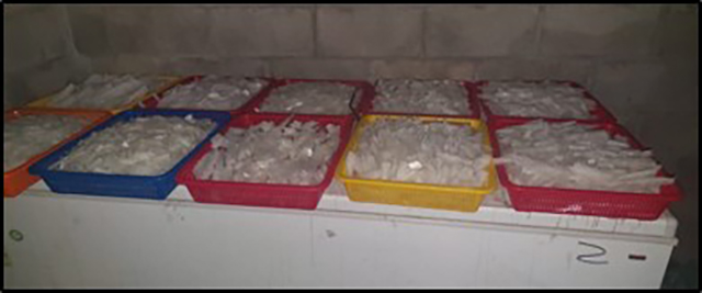 Ejército asegura más de 1 tonelada de posible metanfetamina en Sinaloa