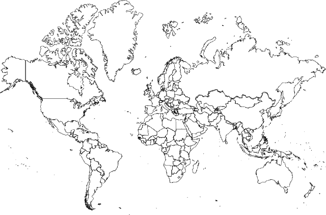 World GIF map