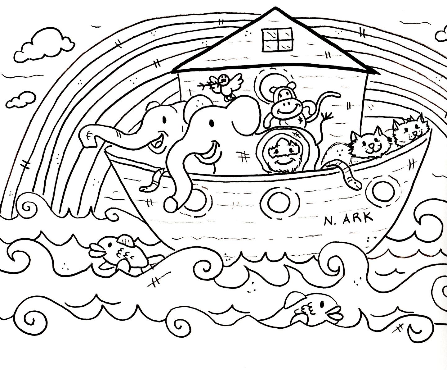 Free Printable Bible Coloring Pages 4