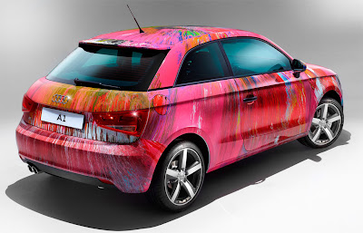 Elton John Audi A1 Rear Side View