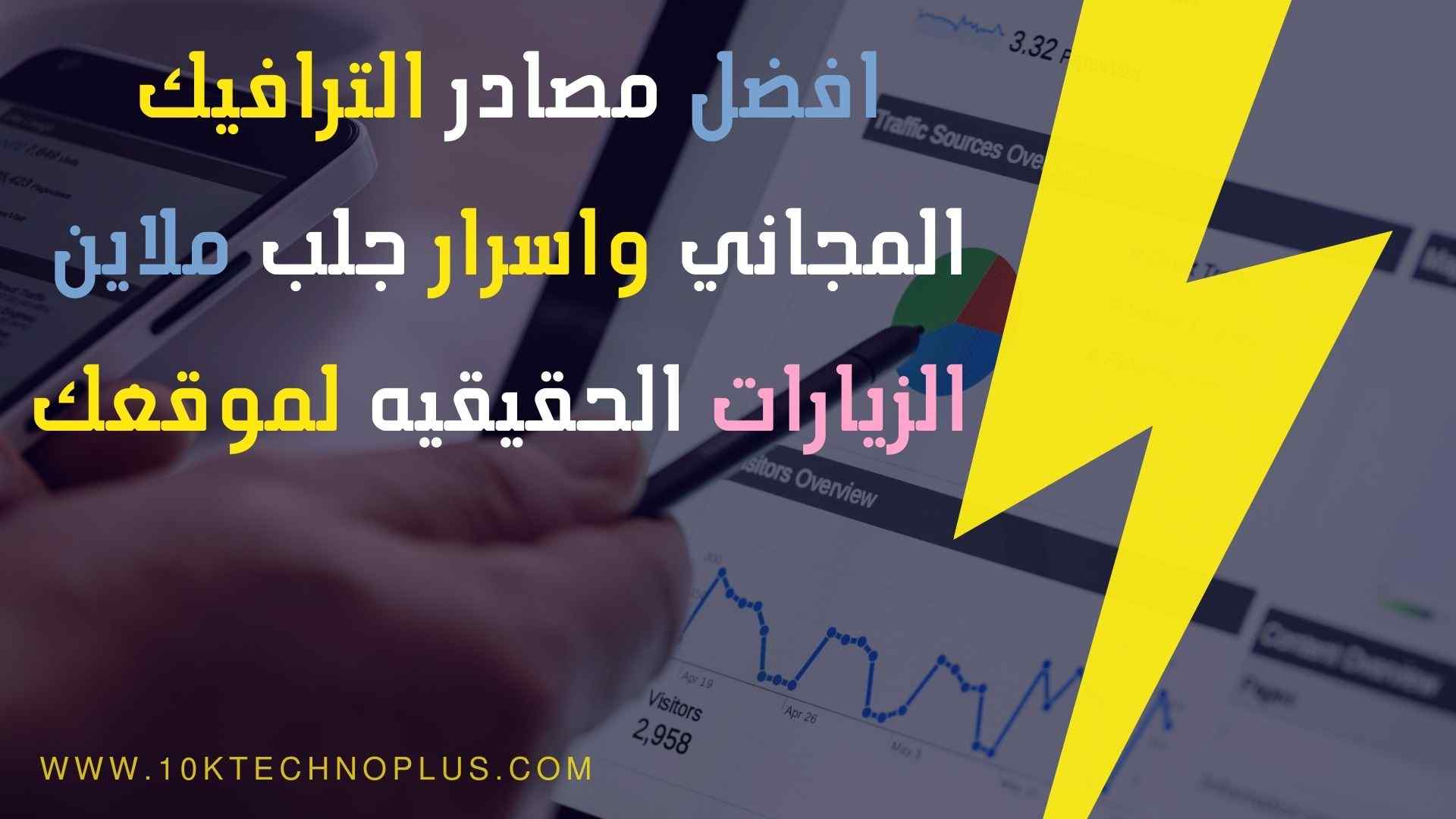 مصادر الترافيك المدفوعة والمجانية واهمية Organic Traffic