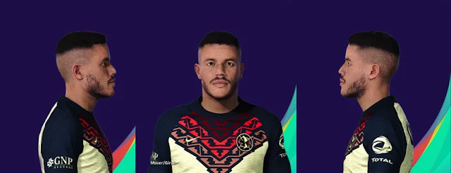 Jonathan dos Santos Face For eFootball PES 2021