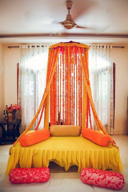 Homemade Mehndi Function Latest Decoration Ideas at Home