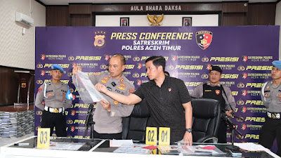 Polres Aceh Timur Tahan Pelaku Penipuan Klaim Bisa Luluskan PPS