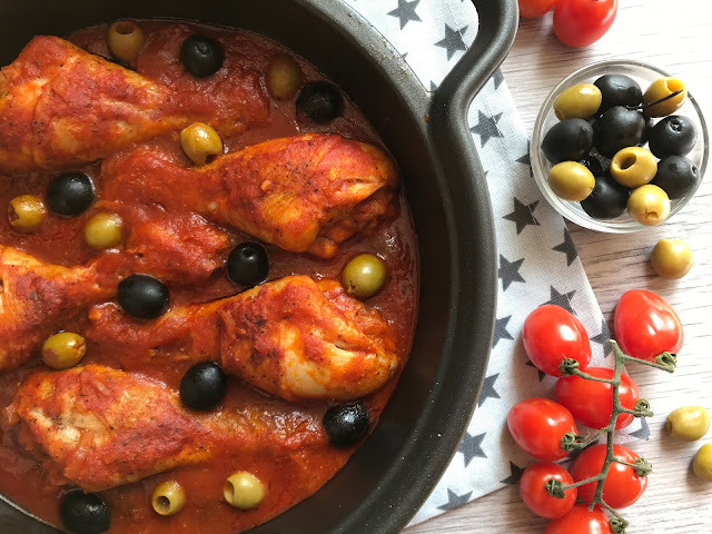 POLLO A LA PROVENZAL RECETA