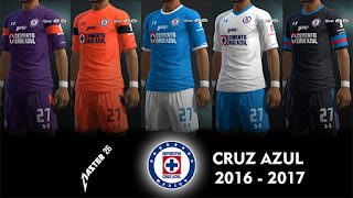 Kits Cruz Azul 2016-2017 Pes 2013 By Master26