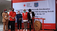 PMI Kota Tangsel Launching Kartu SIMDONDAR