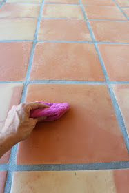 sealing saltillo tile