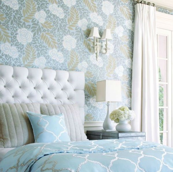Tampil Cantik dengan Wallpaper  Dinding  Kamar  Tidur  