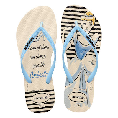 Sandálias havaianas princesas