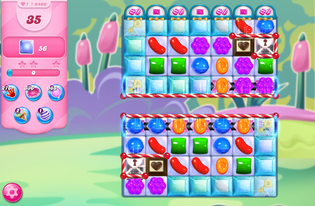 Candy Crush Saga level 8406