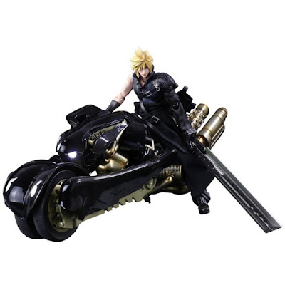 Play Arts Kai Cloud Strife & Fenrir  de Final Fantasy VII Advent Children - Square Enix