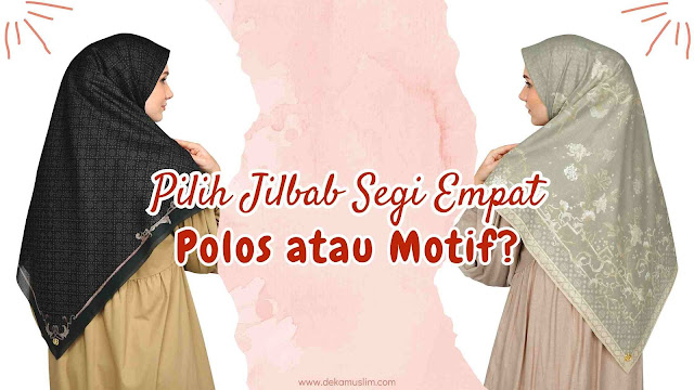 jilbab segi empat syar'i