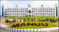 MANUU Hyderabad Faculty posts