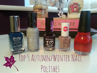 Top 5 Autumn/Winter Nail Polishes