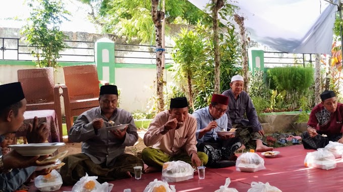 Teladani Kiai Wahab Hasbullah, Ranting NU Panaongan Utara Gelar Halal Bihalal