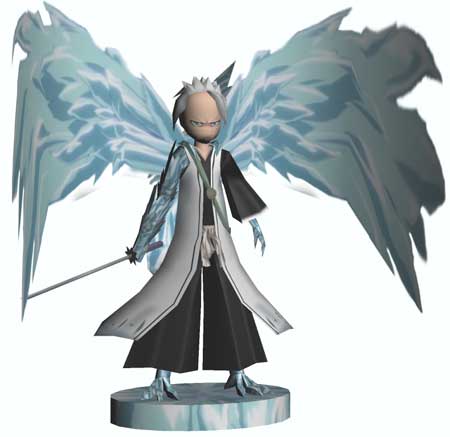 Bleach Papercraft Toshiro Hitsugaya