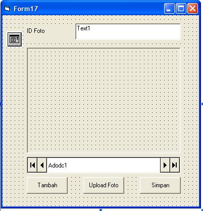 Membuat program simpan foto/gambar di database