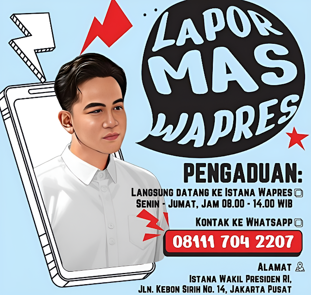 Syarat, Cara dan Alur Pengaduan Layanan 'Lapor Mas Wapres'