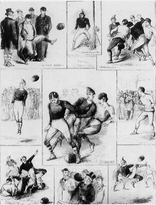 Scotland v England, 1872, the first international (Wikicommons)