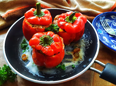 Peruvian Dish Rocoto Relleno