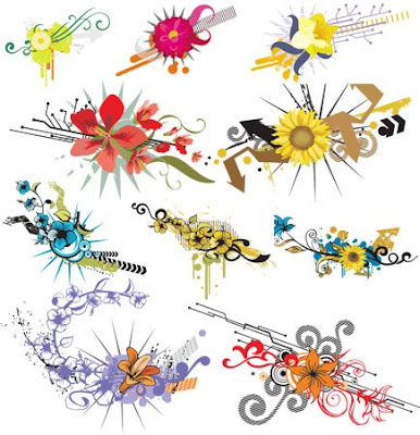 70 FloralDesignVectors