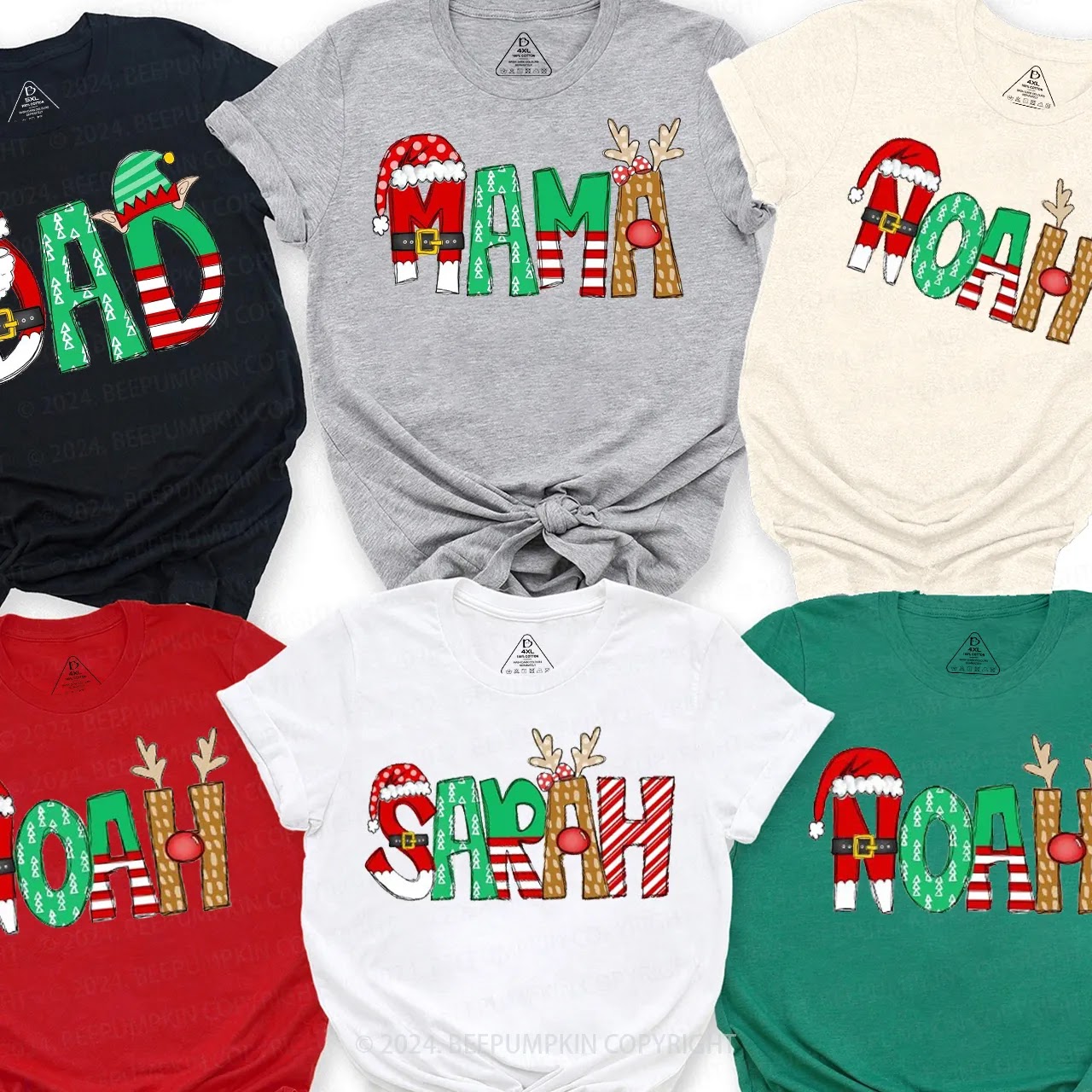 family Christmas t shirt