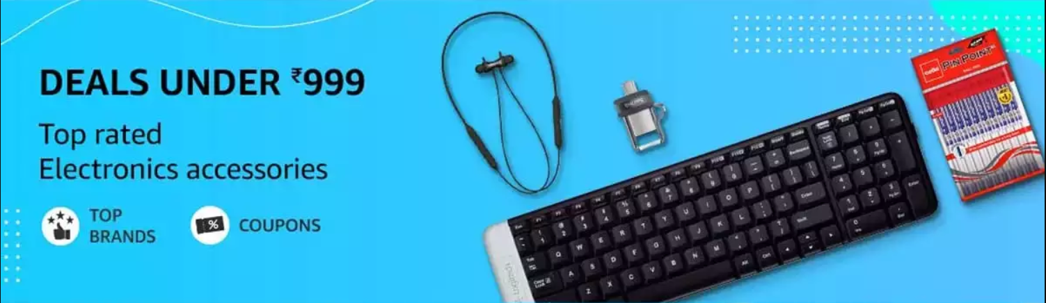 Electronics Accessories under 999