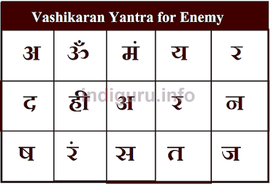 Shatru Vashikaran Yantra