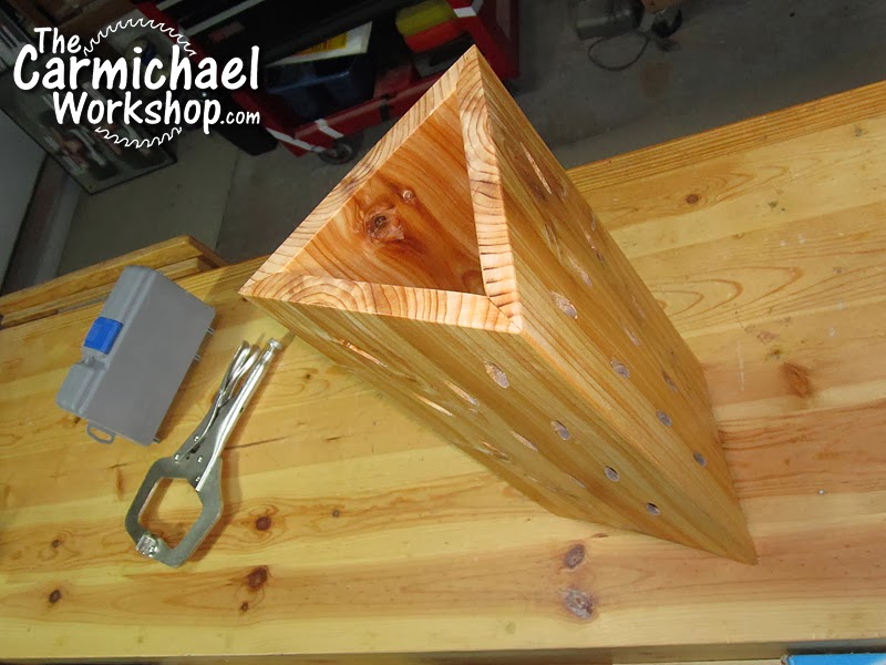 The Carmichael Workshop: Pocket Hole Lamp - A Kreg Jig Project