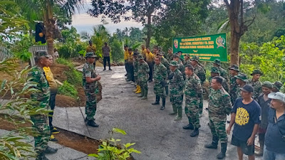 Kegiatan Karya Bakti TNI Satkowil Semester I tahun 2023 Dan Jumat Peduli Di wilayah Kodim 1609/ Buleleng