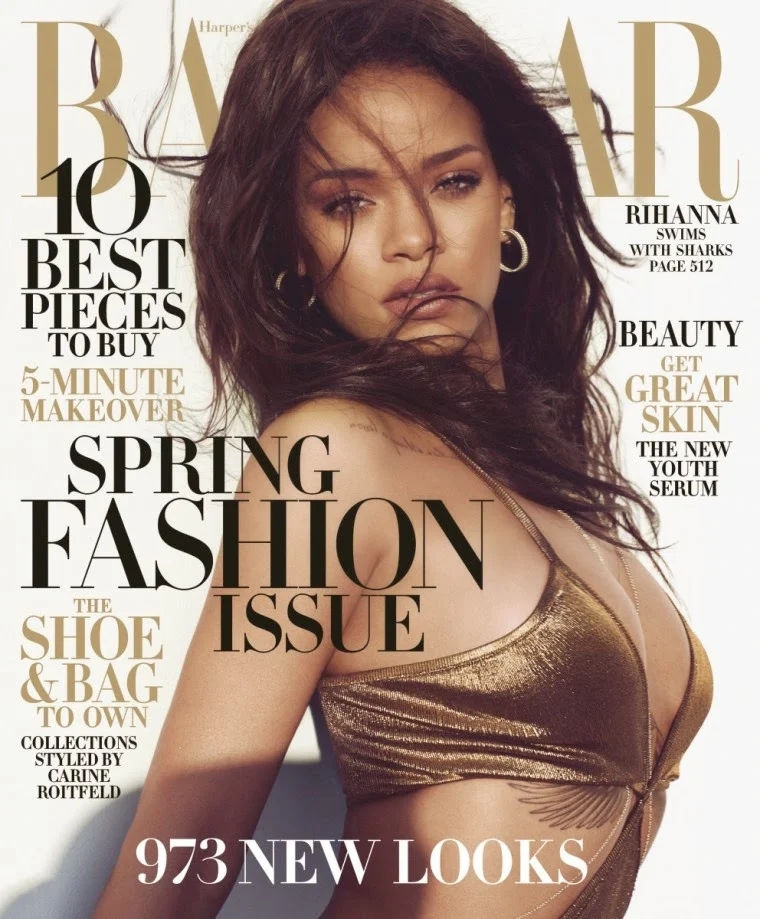 Rihanna Killer Fashion Harper's Bazaar editorial