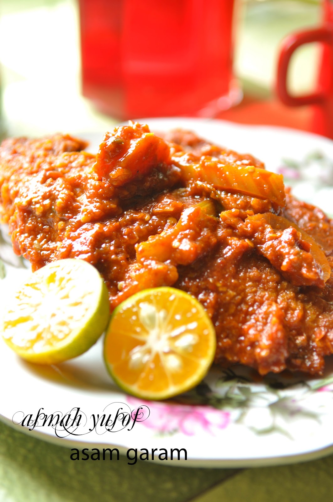 Asam Garam: TALAPIA MASAK SWEET SOUR