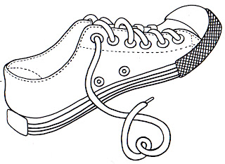 Shoe Coloring Pages