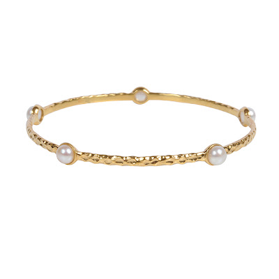 artificial pearl bangle 