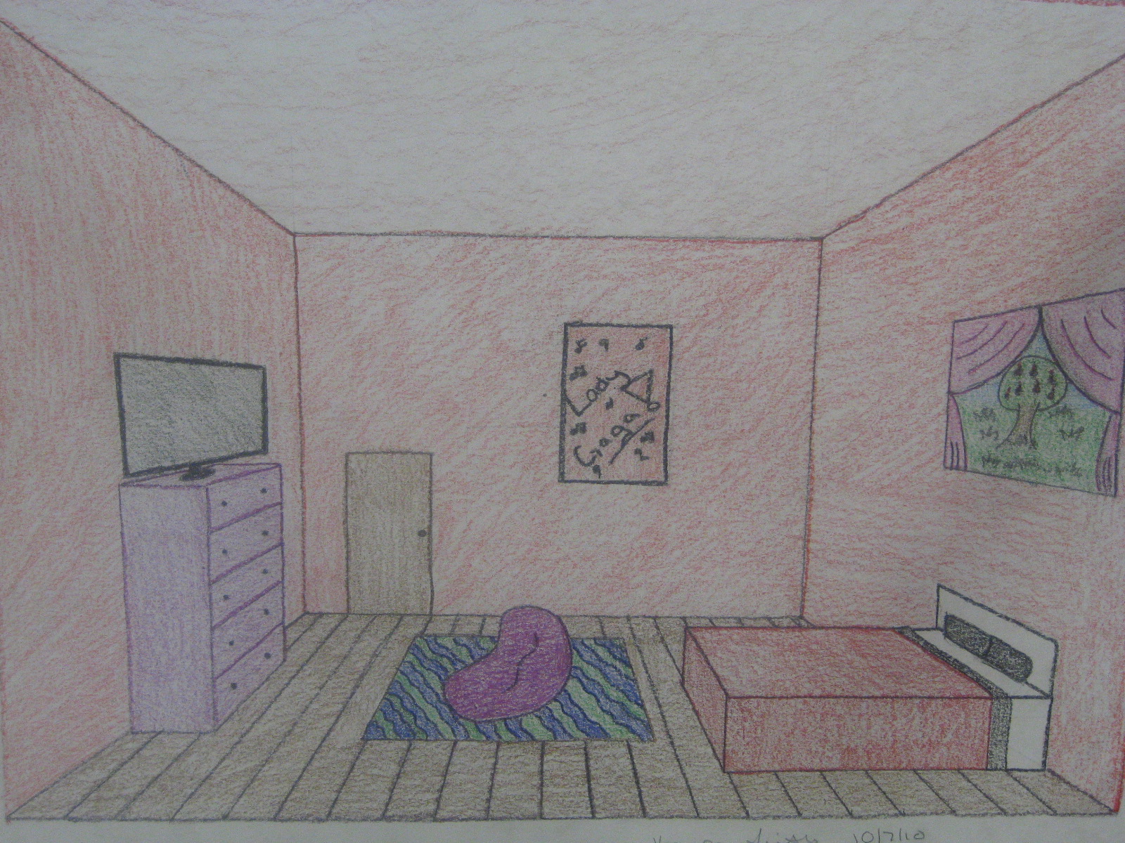 Here are some of the rooms the students have drawn: title=