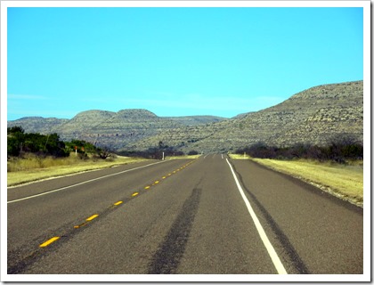 Drive on 90 to El Paso