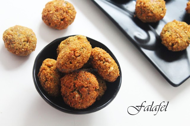 Falafel Nuggets | Deep Fried Patties Or Balls With Chickpeas