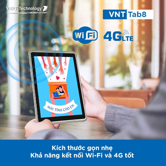 [ mymytongkhosi ] Máy tính bảng VNPT Technology VNT Tab8 8 Inch Android 11 RAM 3GB hàng Việt Nam chính hãng