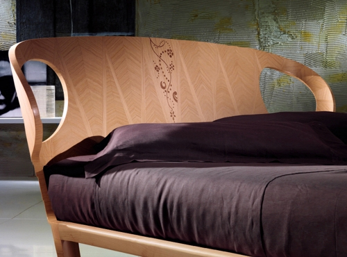 Элегантная мебель для спальни Ночная зона - подголовник кровати из твердых пород дерева