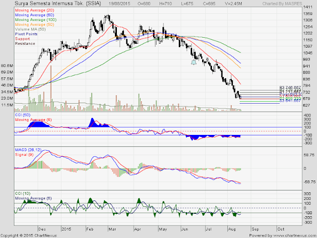 Analisa Harga Saham SSIA 20 Agustus 2015