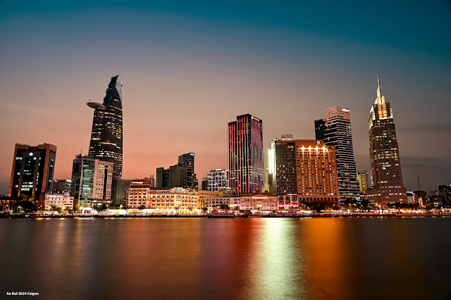 The newly built Saigon Riverside Park