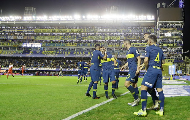 Boca le ganó 1-0 a Argentinos y es finalista de la Copa de la Superliga