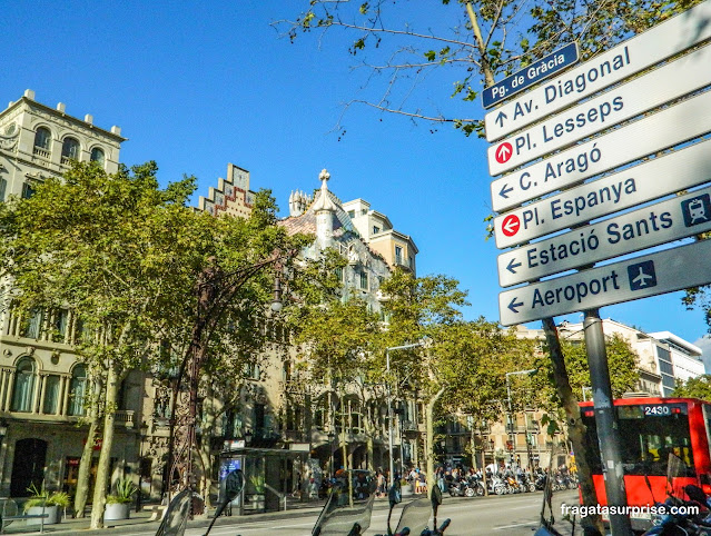 Quadrat d'Or, quarteirão modernista em Barcelona