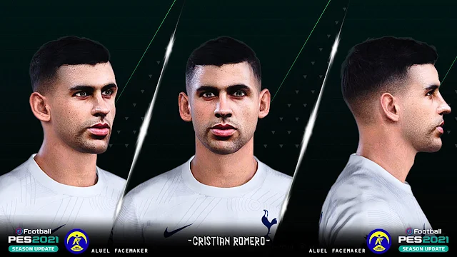 PES 2021 Cristian Romero Face