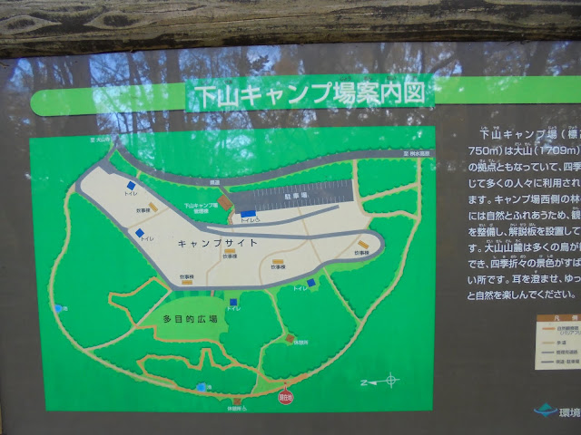 大山森の遊歩道