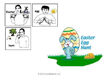 ASL easter egg hunt