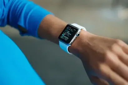 a smartwatch