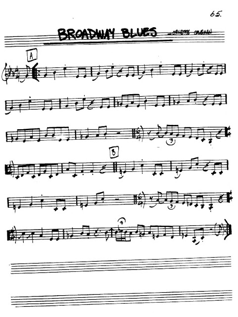 Partitura Violín Ornette Coleman